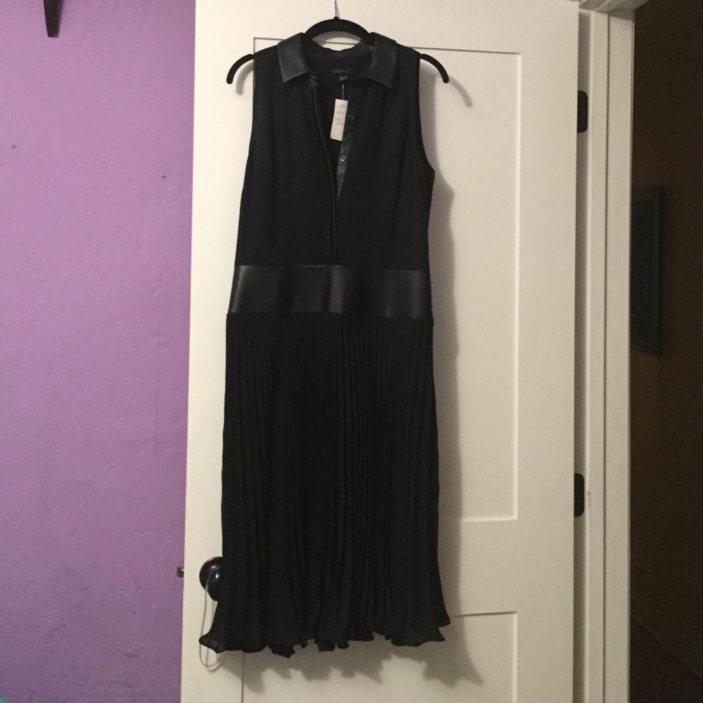 Black Ann Taylor sleeveless dress